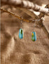 Drop Bead Earrings (Turquoise)