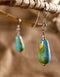Drop Bead Earrings (Turquoise)