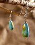 Drop Bead Earrings (Turquoise)