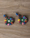 Kalbeliya Earrings Cotton Bead