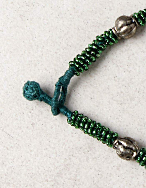 7 Pendant Necklace (Green)