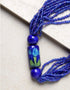 Japani Poth Short Necklace (Blue)