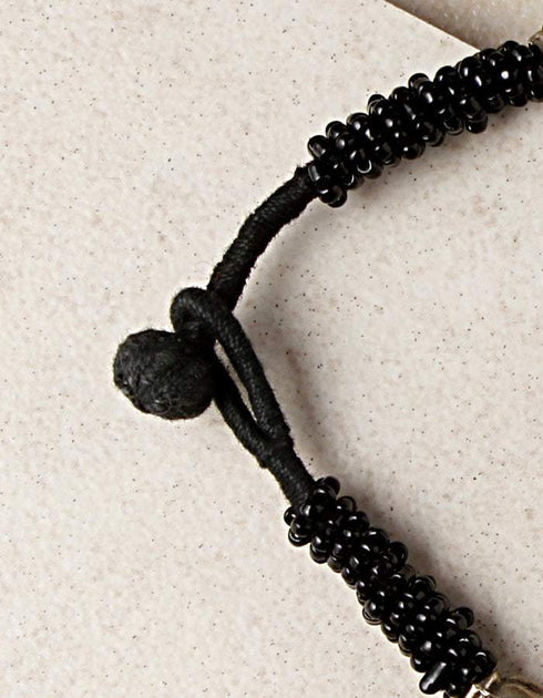 7 Pendent Necklace (Black)