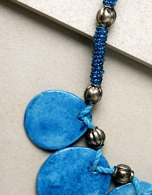 7 Pendent Necklace (Turquoise)