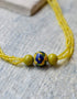 Long Necklace Japani Poth 3 Bead (Yellow