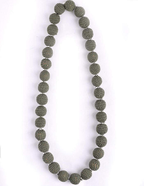 Crochet Necklace Green