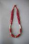 Japani Poth Long Necklace (Red)
