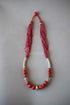 Japani Poth Long Necklace (Red)