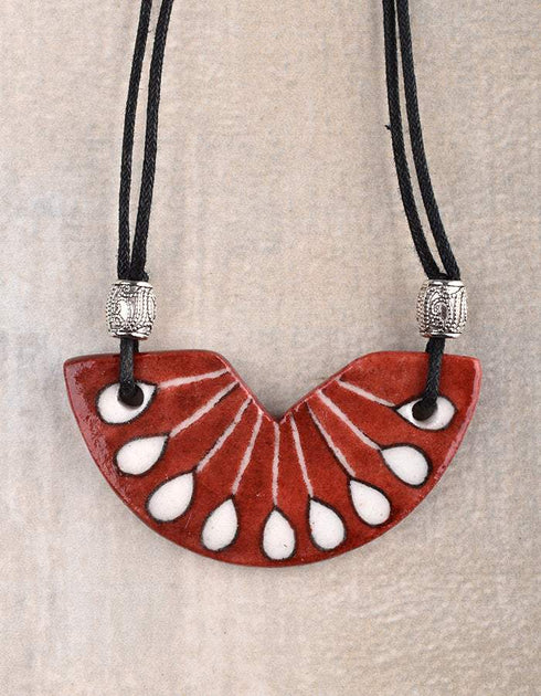 Ceramic Pendant Necklace