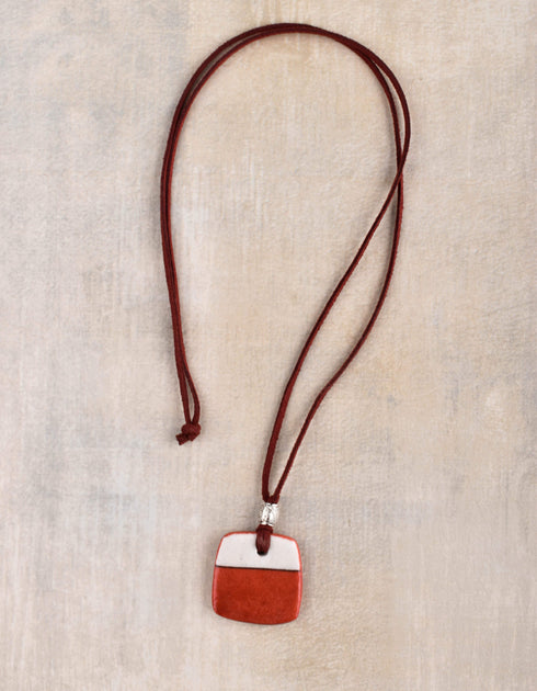 Ceramic Pendant Necklace