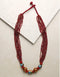 Japani Poth Long Necklace (Brown)