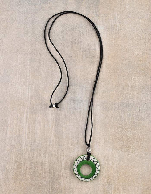 Ceramic Pendant Necklace