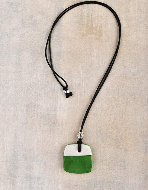 Ceramic Pendant Necklace