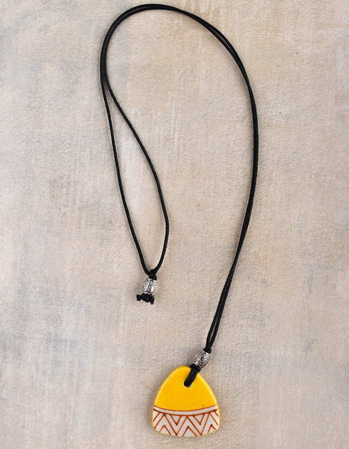 Ceramic Pendant Necklace
