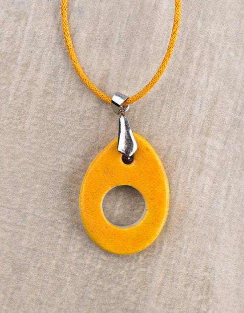 Ceramic Pendant Necklace