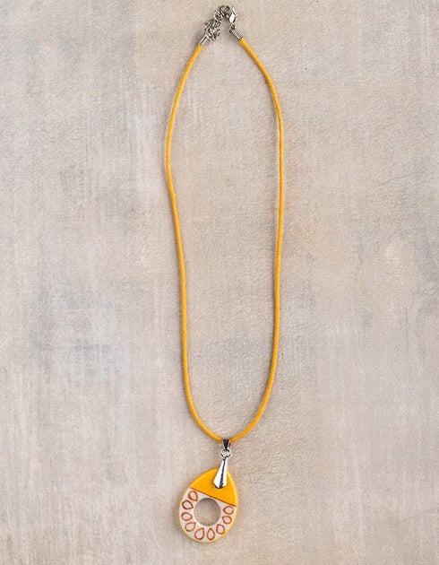Ceramic Pendant Necklace