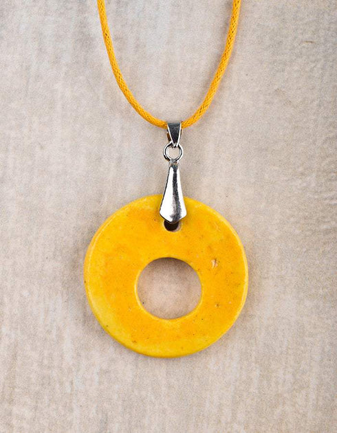 Ceramic Pendant Necklace