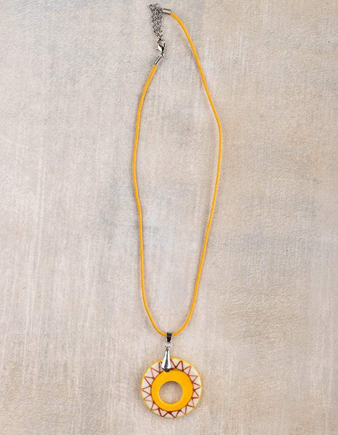 Ceramic Pendant Necklace