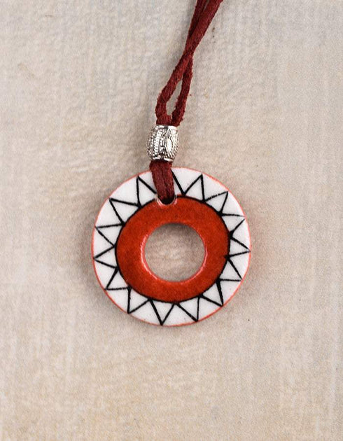 Ceramic Pendant Necklace