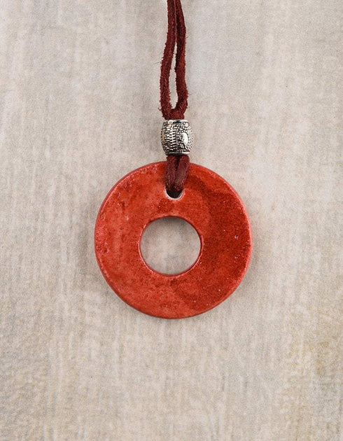 Ceramic Pendant Necklace