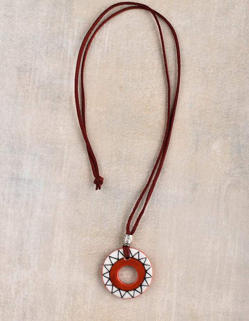 Ceramic Pendant Necklace