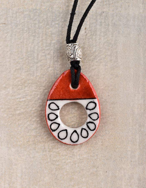 Ceramic Pendant Necklace