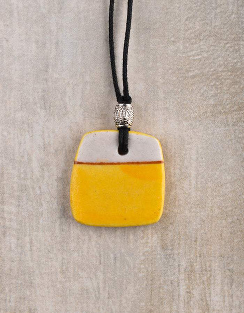 Ceramic Pendant Necklace