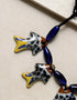 7 B.P. Fish Pendant Necklace (Black)