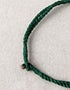 Blue Pottery Bead Chokor Necklace (Green)