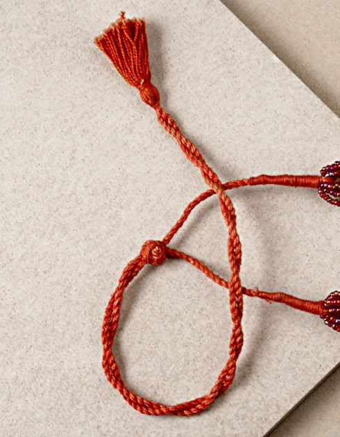 Japani Poth Short Necklace (Brown)