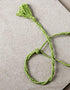 Japani Poth Short Necklace (Lime-Green)
