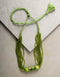 Japani Poth Short Necklace (Lime-Green)