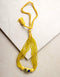 Japani Poth Short Necklace (Yellow)