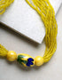 Japani Poth Short Necklace (Yellow)