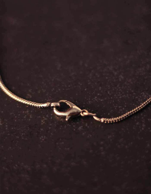 Neerja Blue Pottery Oval Pendant Necklace with Chain (Set of 2 pieces)