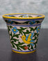 Blue Pottery Handmade Planter 5 Inches