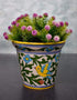 Blue Pottery Handmade Planter 5 Inches