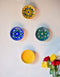 Blue Pottery Plate 4 (Set of 4)