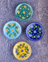 Blue Pottery Plate 4 (Set of 4)