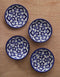 Blue & White Geometrical Design Plate 5 (Set of 4pcs.)