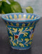 Blue Pottery Handmade Planter 4'' Inches