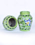 Blue Pottery Planter 4.52 Set of 2 pcs.