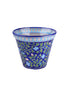 Blue Base Floral Design Planter 7