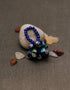 Blue Pottery 6 Beads Stretchable Finger Rings (Set of 3)