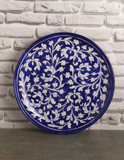 Decorative Blue White Wall Hanging Plate 10