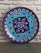 Turquoise And Blue Base 10 Decorative Plate