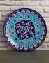 Turquoise And Blue Base 10 Decorative Plate