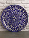 Geometrical Blue Design Wall Hanging 10 Plate