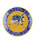Blue Pottery Hand Painted Plate