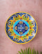 Blue Pottery Hand Painted Plate
